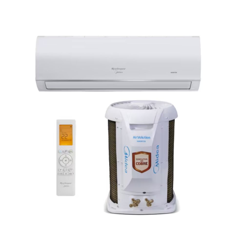 Ar Condicionado 18.000 Btus Split Hw Inverter Springer Midea Ai Air Volution Frio R32 42Efvca12M5/38Tavca12M - 220V